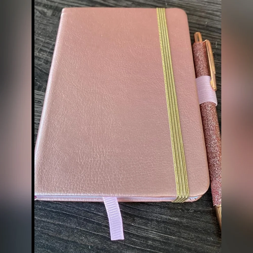 Rose Gold Mini Journal